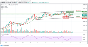 Read more about the article Bitcoin Price Prediction: BTC/USD Retreats; Could it be a Recovery to $60,000 Resistance?