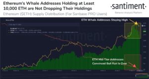 Ethereum Whales Refuse to Sell Despite ETH’s Plunge to ,100