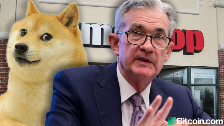 You are currently viewing Fed Chair Jerome Powell Says Dogecoin and Gamestop Hype Highlights ‘Froth in Equity Markets’