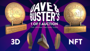 Read more about the article Sweet and Dave & Buster’s Launch Uber-Rare NFT Auction to Benefit Make-A-Wish