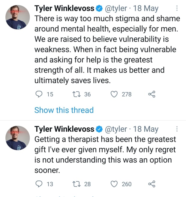 You are currently viewing Lessons From The Winklevoss Twins On Overcoming Mental Health Stigma