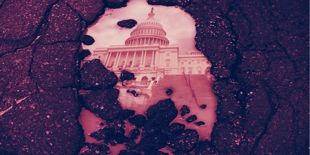 You are currently viewing Congress Likely to Pass $550 Billion Infrastructure Bill That Threatens to ‘Kill’ Crypto Industry