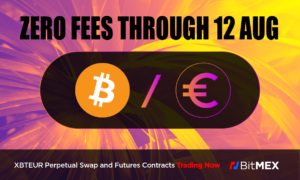 Read more about the article ZERO Trading Fees on XBTEUR for the Next Month, Only on BitMEX