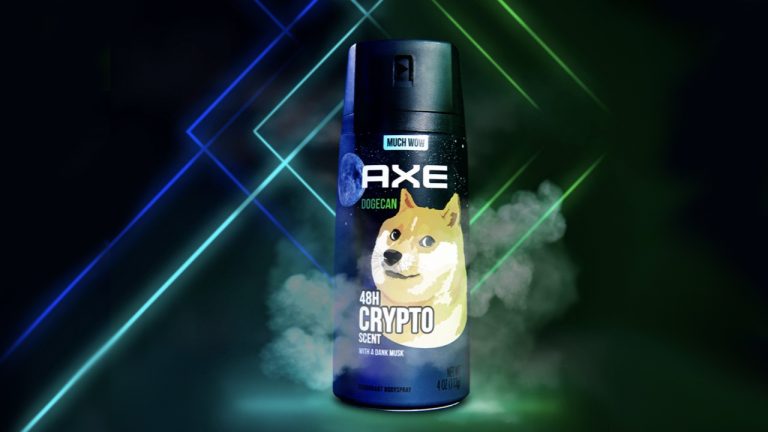 You are currently viewing Grooming Products Firm Axe Releases Limited Edition ‘Crypto Scented’ Doge Body Spray