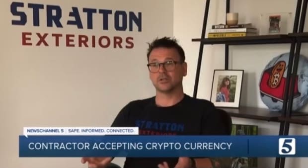 You are currently viewing Nashville Contracting Company Encourages Clients To Pay In Bitcoin Due To Inflation