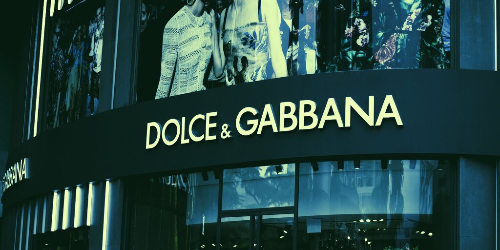 You are currently viewing Dolce & Gabbana to Launch NFT Wearables