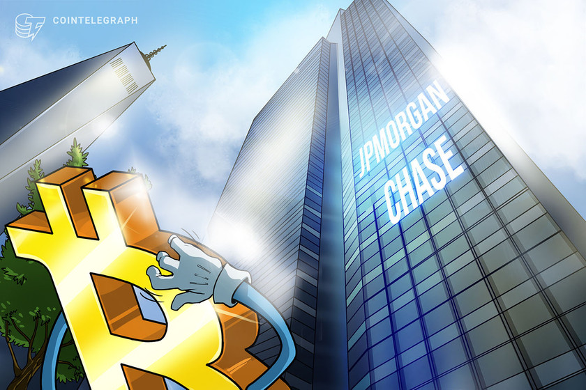 Read more about the article JPMorgan Chase reportedly shuts down bank accounts of Bitcoin mining firm