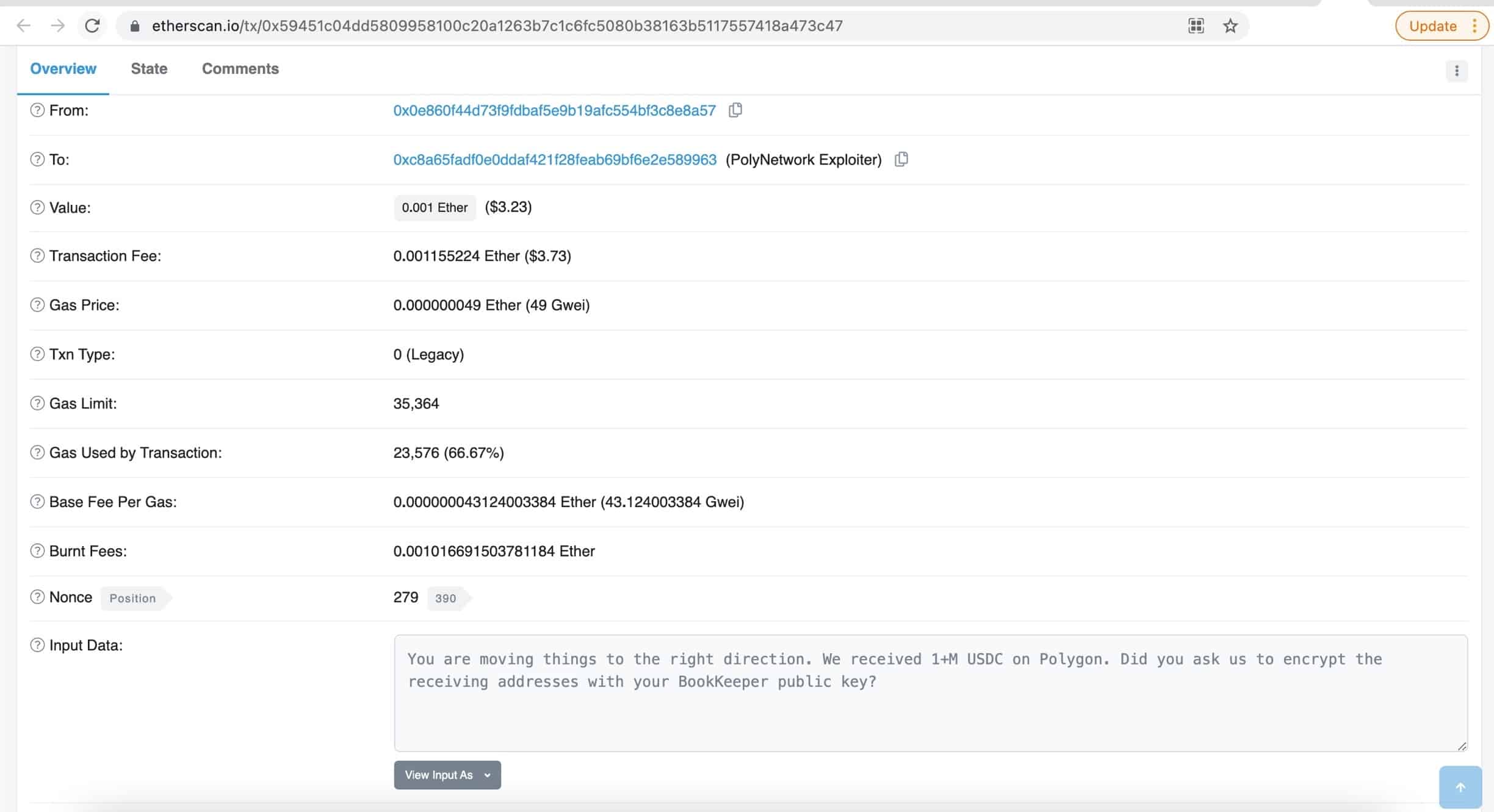 You are currently viewing Hacker Behind PolyNetwork’s $600M Exploit Started to Refund the Money