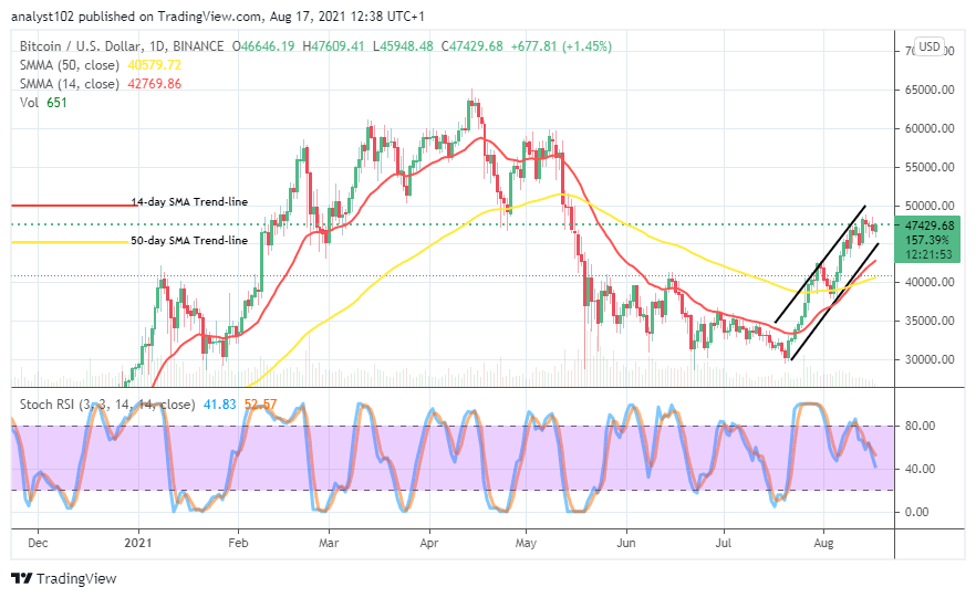 You are currently viewing Bitcoin (BTC/USD) Trade Activity Keeps in $45,000 and $50,000