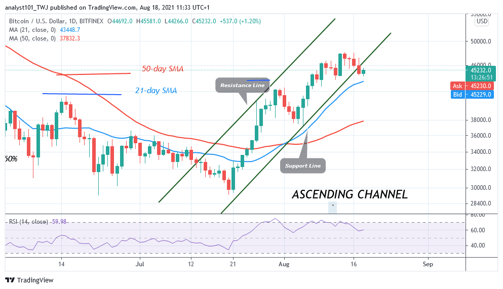 Read more about the article Bitcoin (BTC) Price Prediction: BTC/USD Declines as It Revisits $42,000