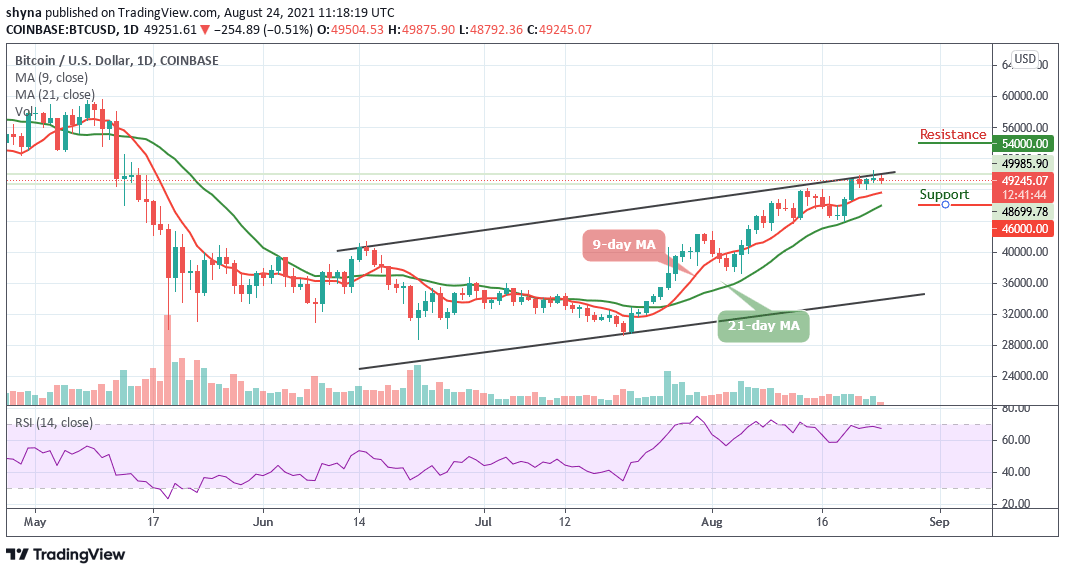 You are currently viewing Bitcoin Price Prediction: BTC/USD Price Battles with $50,000