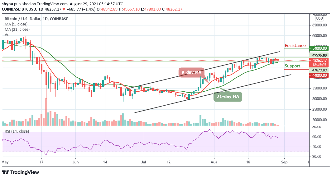 You are currently viewing Bitcoin Price Prediction: BTC/USD Drops Below $49,000 Again