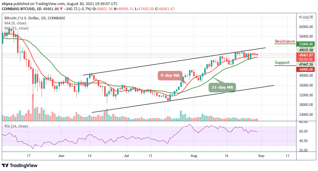 You are currently viewing Bitcoin Price Prediction: BTC/USD Drops Beneath $48,900