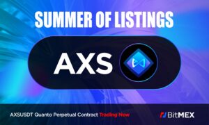 AXSUSDT Quanto Perpetual Contract – Live Now On BitMEX