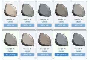 Read more about the article What are Ether Rocks? Meet the NFT Digital Rocks Craze