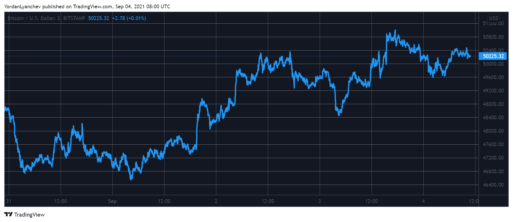 You are currently viewing Multi-Month Highs: Bitcoin Reached $51K as ETH Touched $4K (Market Watch)