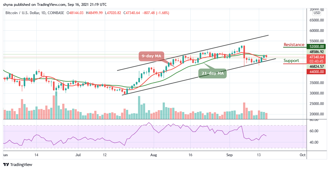 You are currently viewing Bitcoin Price Prediction: BTC/USD Trades Above $47,500