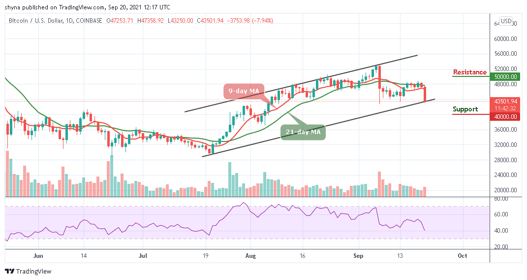 Bitcoin Price Prediction: BTC/USD Plunges After Losing ,000 Support