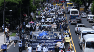 Read more about the article Protests in El Salvador intensify following the passing of the Bitcoin Law