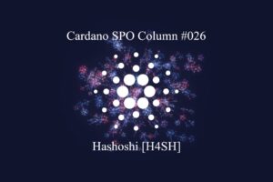 Read more about the article Cardano SPO Column: Hashoshi [H4SH]