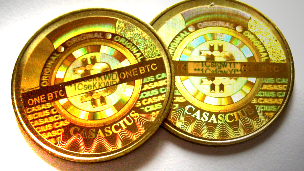  Billion Worth of Unpeeled Casascius Physical Bitcoins: There’s Less Than 20,000 Coins Left Active