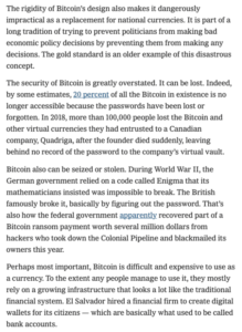 Read more about the article Yet Another Reminder That Many Bitcoin Critics Are Subpar