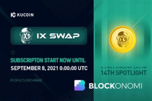 Read more about the article KuCoin Introduces 14th Spotlight Token Sale: IX Swap Project