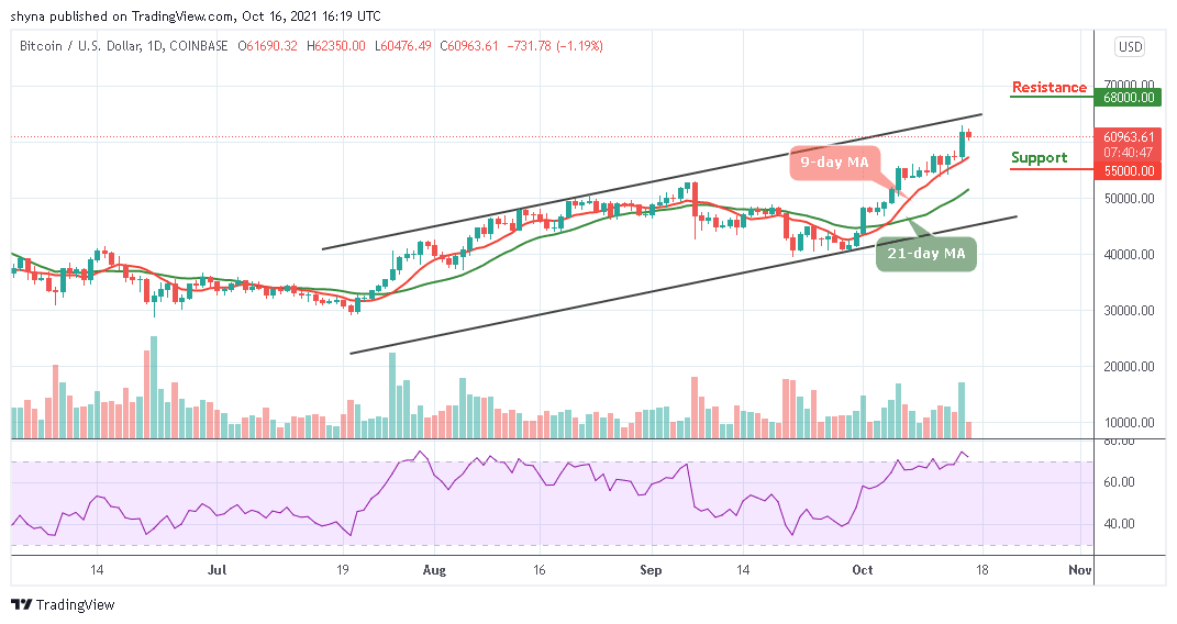 You are currently viewing Bitcoin Price Prediction: BTC/USD Couldn’t Break Above $62,000