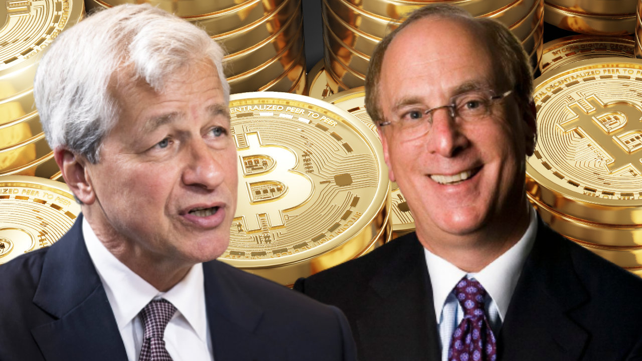 You are currently viewing Blackrock CEO Agrees With JPMorgan Boss Jamie Dimon About Bitcoin, Sees ‘Huge Role for Digitized Currency’