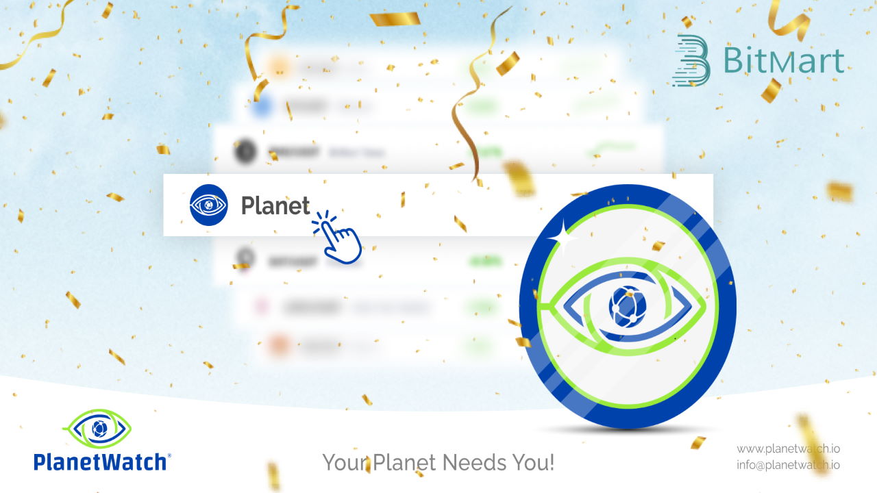 You are currently viewing PlanetWatch Announces Listing of PLANETS Token on Bitmart