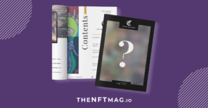 The NFT Magazine: today the drop of the magazine with the Hackatao cover