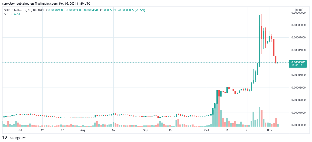 You are currently viewing What next for Shiba Inu (SHIB) following its 50% crash?