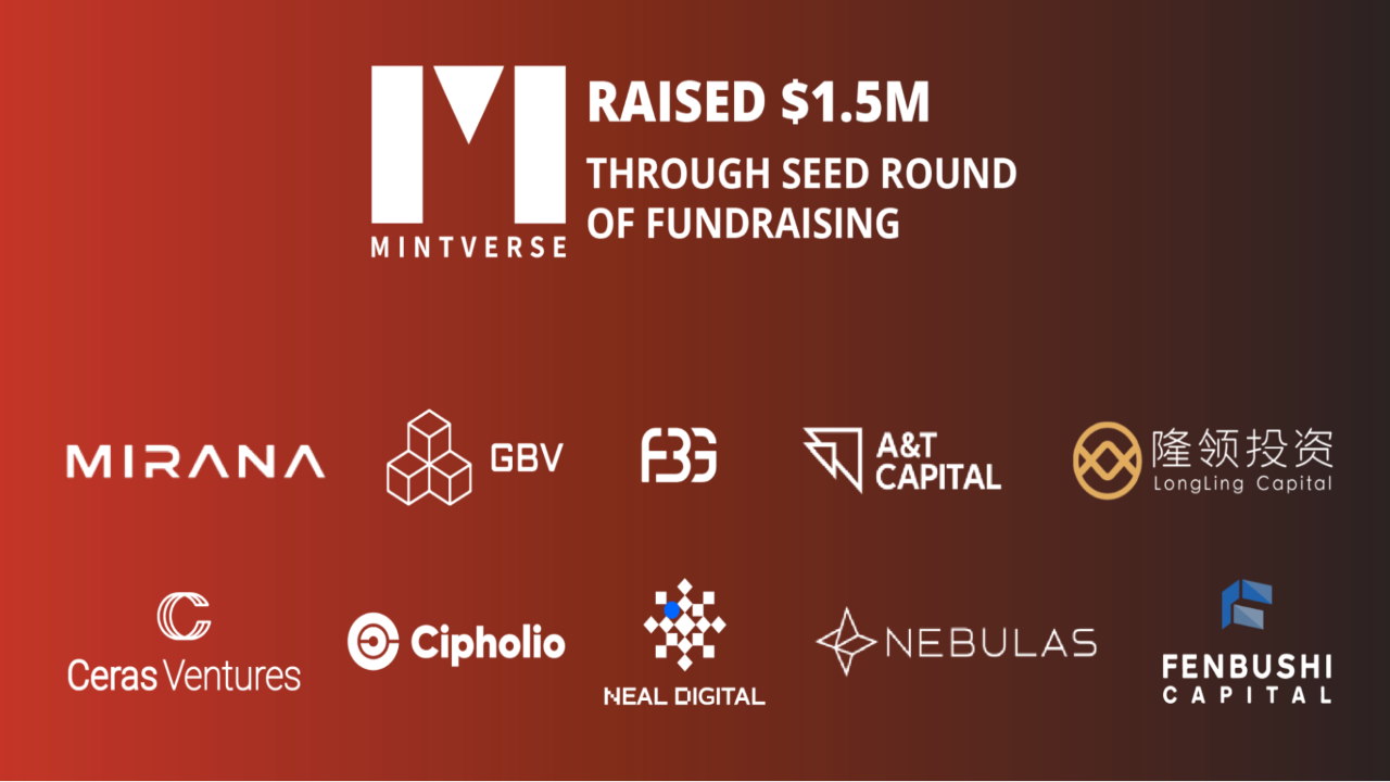 You are currently viewing Mintverse Closes Successful Seed Round of $1.5M