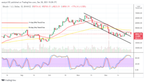 Bitcoin (BTC/USD) Market Reverses Valuation at ,000