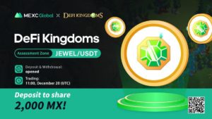 Read more about the article MEXC Will List DeFi Kingdoms (JEWEL) in Assessment Zone – Deposit to Share 2,000 MX Rewards!