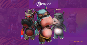 Cryppo: on december 21st the new series of NFTs with its governance token and videogames