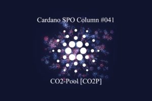 Read more about the article Cardano SPO Column: CO2-Pool [CO2P]