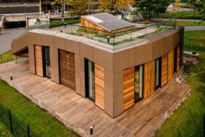 Ripple, the wooden house that encourages sustainability