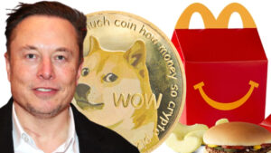 Read more about the article Elon Musk Tempts McDonald’s to Accept Dogecoin — McDonald’s Replies ‘Only if Tesla Accepts Grimacecoin’