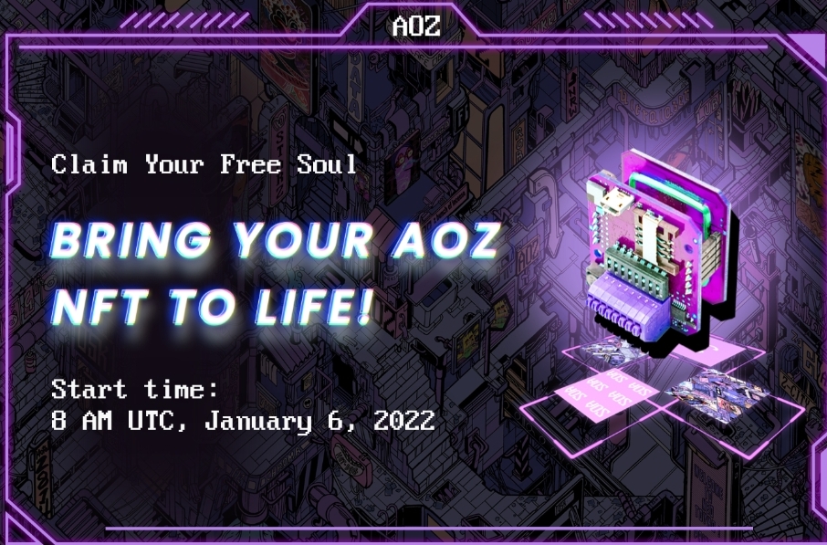 You are currently viewing Bring Your AOZ NFT to Life! Claim Your Free Soul