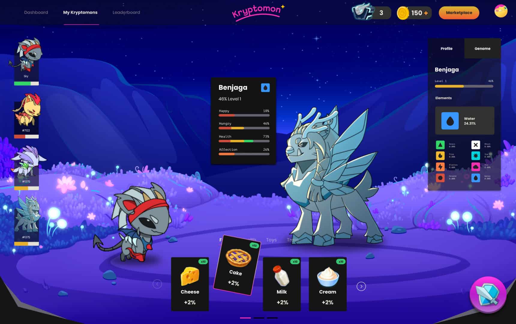 You are currently viewing Kryptomon Launches Stage 1 of its Play and Earn Living NFT Game