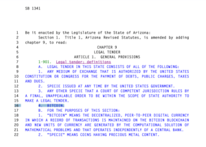 Read more about the article The ‘Make Bitcoin Legal Tender’ Momentum Grows