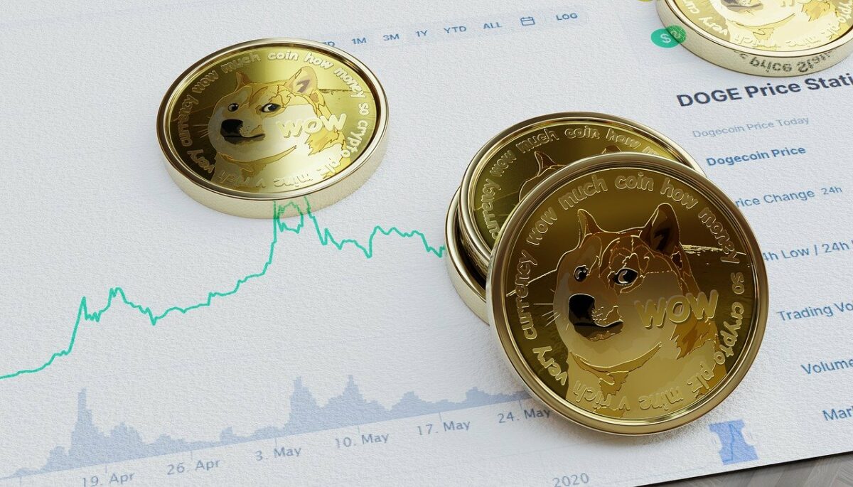 You are currently viewing Dogecoin will likely fall back into its trend, but only after…