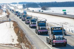 Canada, crackdown on Freedom Convoy crypto wallets