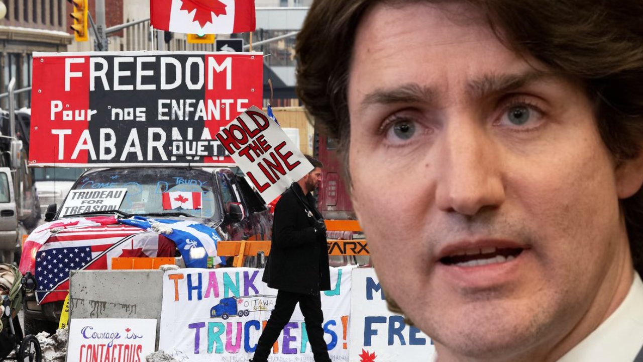 You are currently viewing Trudeau’s Government Warns More Accounts Will Be Frozen — Freedom Convoy Truckers Hold Their Ground