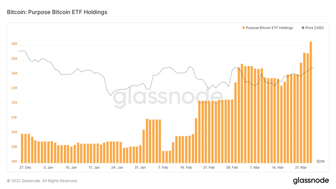 You are currently viewing Bitcoin at $45k as ETFs touch new highs, altcoins continue green rampage