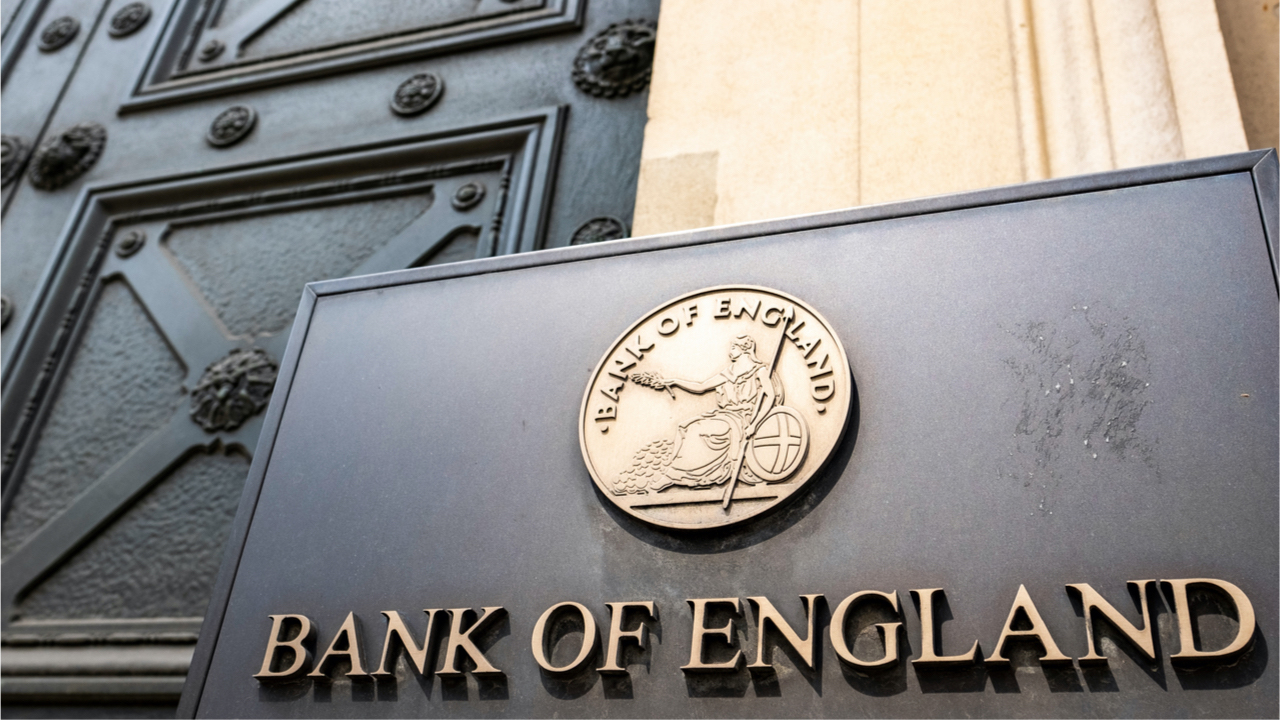 You are currently viewing Bank of England Says Crypto Assets ‘Present Financial Stability Risks,’ Bank Begins Sketching Regulatory Framework