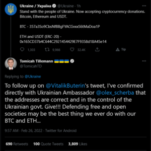 Ukraine Is One More Example Of Bitcoin Operating As Intended