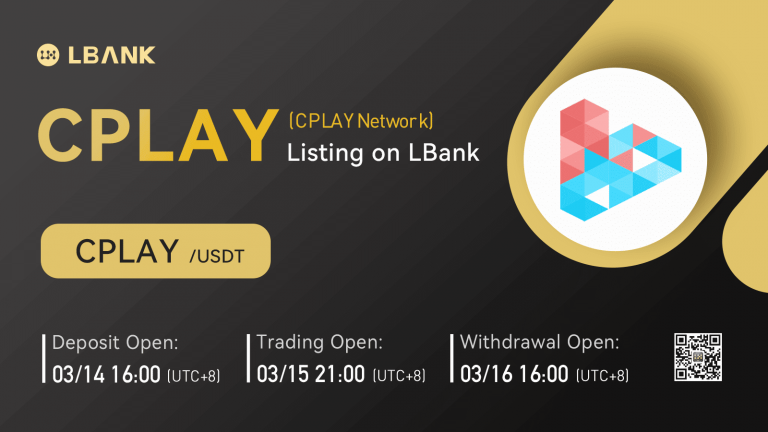 You are currently viewing CPLAY Network (CPLAY) Is Now Available for Trading on LBank Exchange