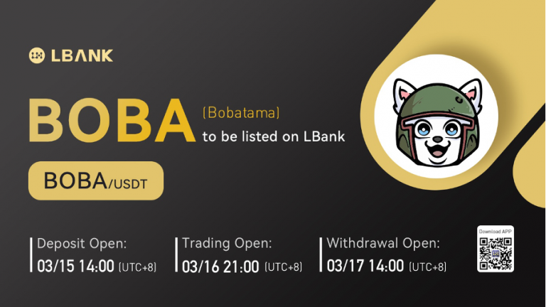 You are currently viewing Bobatama (BOBA) Is Now Available for Trading on LBank Exchange